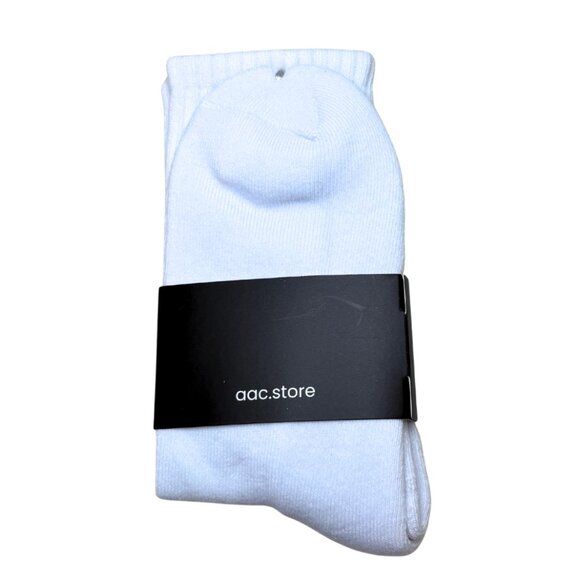 Active After Coffee Crew Socks 1 Pair White One Size - Picture 2 of 2